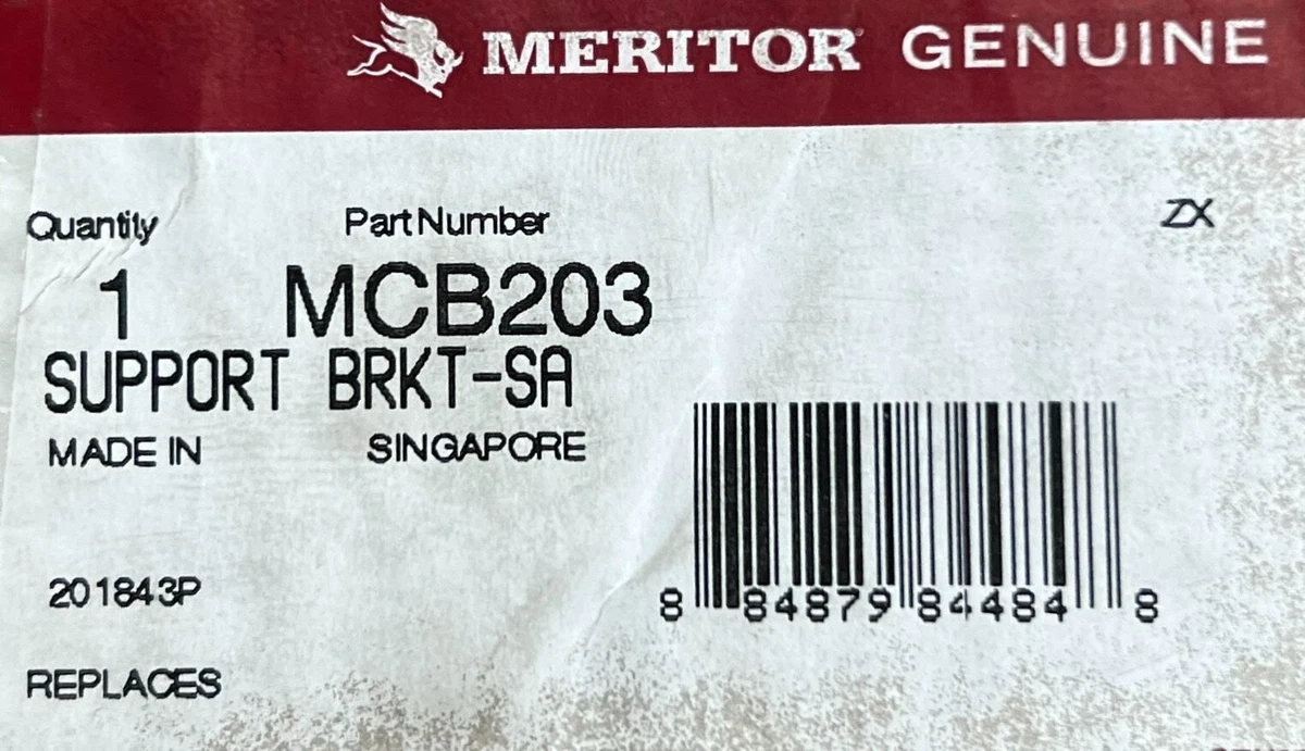 MCB203 GENUINE MERITOR SELF ALIGNING CENTER BEARING / SUPPORT  