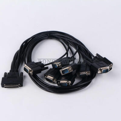 ONE Serial Cable 68-pin V68 to DB9-pin*8 FOR MOXA CP-168EL-A CP-118EL-A New
