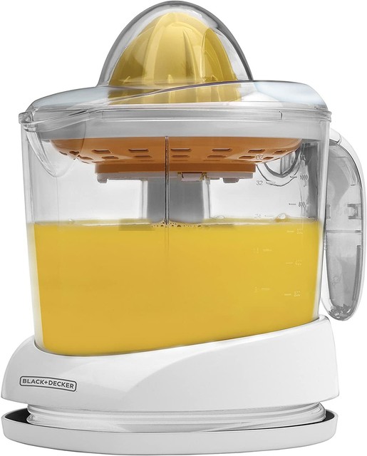 Black Decker Citrus Juicer 34 Oz Capacity Maximum Extraction Electric