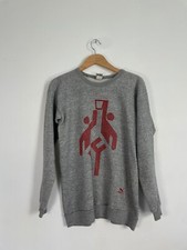 Vintage 80's Puma Sumer Sports Sweatshirt Size: L Made in USA