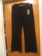 Betabrand Black Yoga Dress Pants XL NWT Pull On Stretch WO104-BK 31" Inseam New