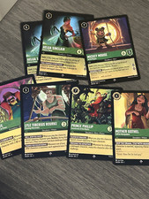 Disney Lorcana Emerald SuperRare Package Mickey/Helga/Lyle/Pete/Phililip/Mother