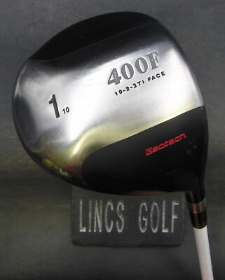 GeoTech 400F Ti Face 10° Driver Regular Graphitschaft Saplize Grip