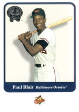 2001 Greats of the Game #78 Paul Blair Baltimore Orioles