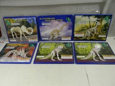 IQ Assembling Products Series Dinosaurs Lot of 6 Models - 4C
