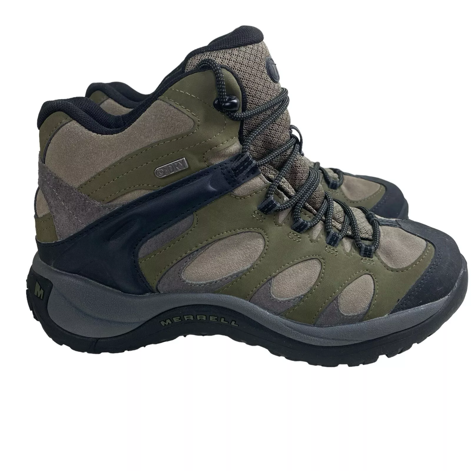 merrell reflex 3 mid select dry suede trail hiking shoes