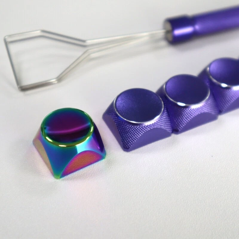 High-Quality Gaming Mechanical Keyboard Keycap Set with Plating & Oxidation Finish