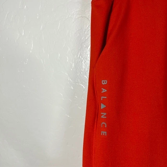 Calça jogger feminina Balance Athletica Vitality grande vermelha laranja elástica academia - Imagem 2 de 4