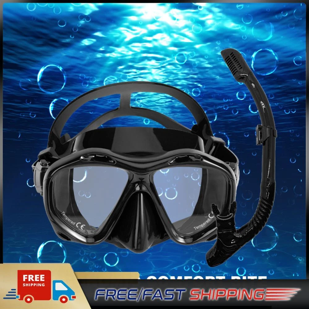 Diving with best sale goggles