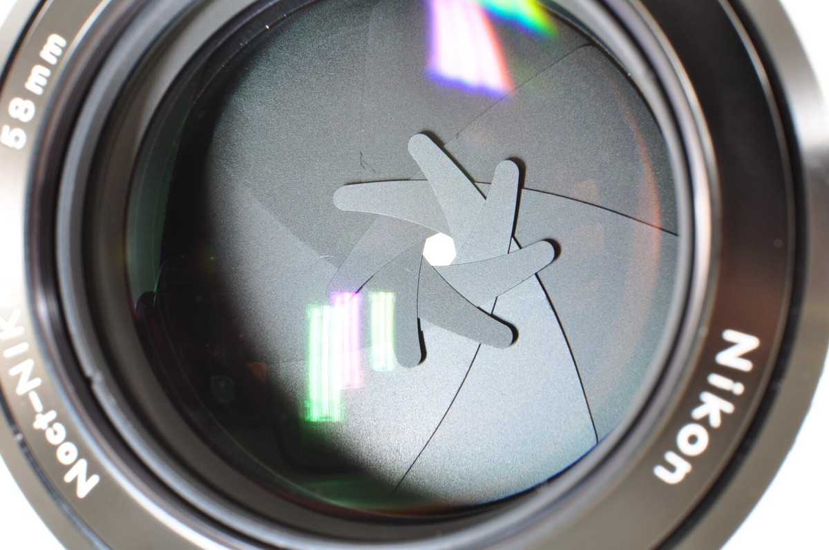 Nikon Ai Noct Nikkor 58mm f/1.2 MF Lens w/Filter *Mint* Rare