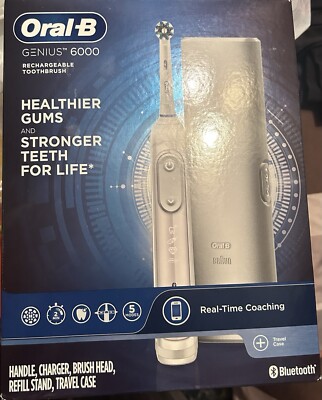 Oral B  Genius 6000 Toothbrush Coaching 5 Mode D701.515.5X