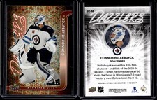 2024-25 Upper Deck Series 1 Orange Dazzlers #DZ-48 Connor Hellebuyck