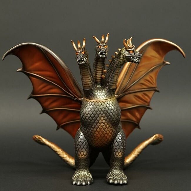 Godzilla Store Japan Marusan King Ghidorah (1964) Dark Brown Godzilla Store Japan Marusan King Ghidorah (1964) Dark Brown