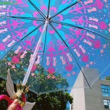 Anime Sailor Moon LED Umbrella Sun/Rain Girls Magic Cane Cosplay Props Xmas Gift