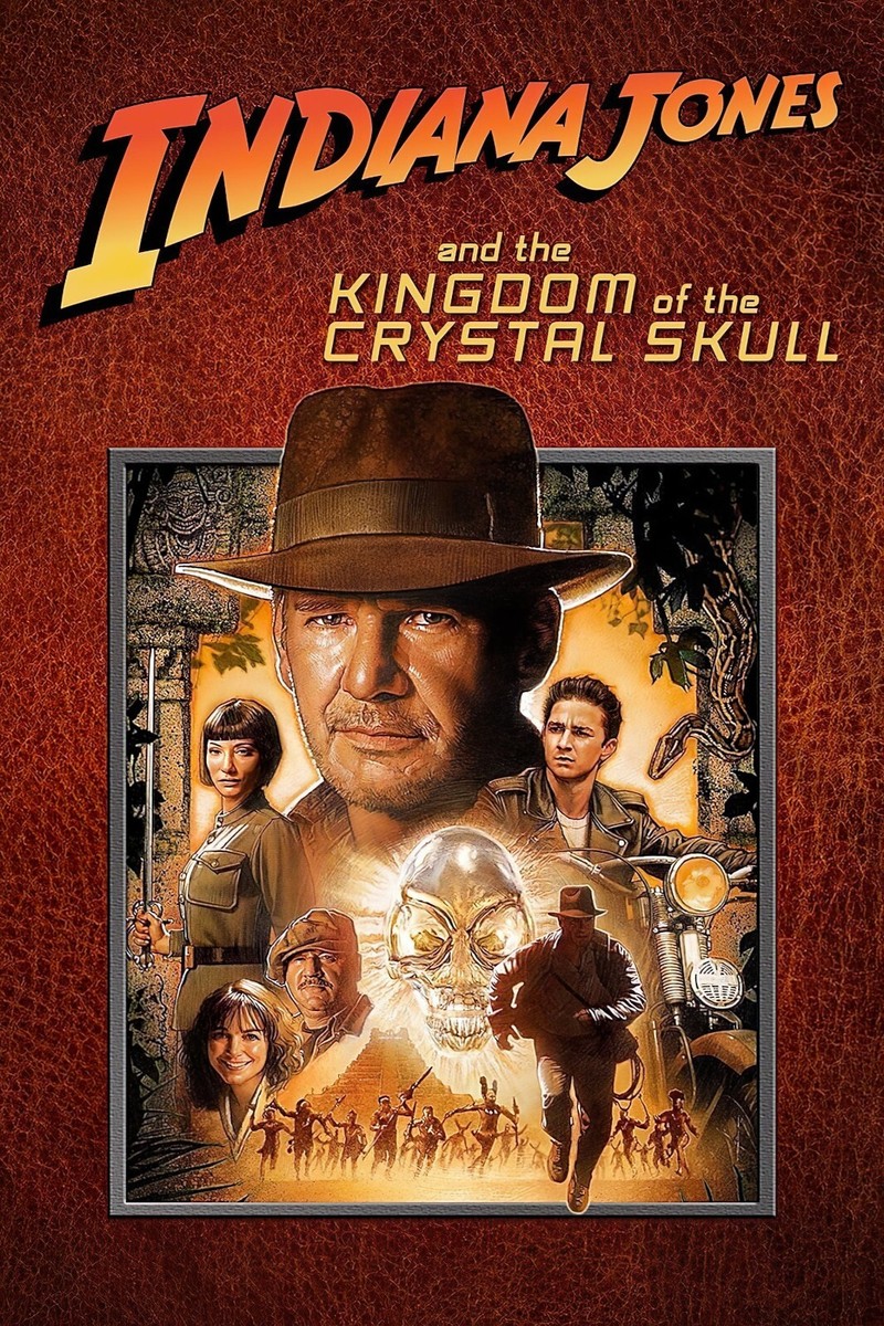 Kingdom Of The Crystal Skull Poster Indiana Jones And The Kingdom Of