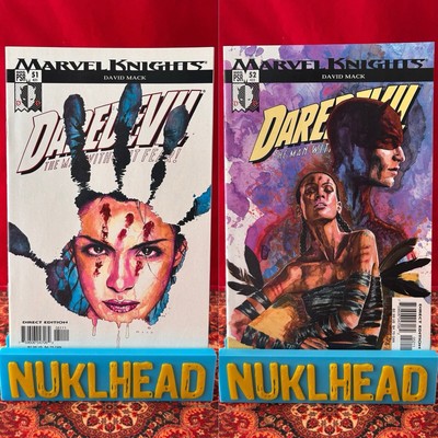 Daredevil #51 And #52 Marvel Comics 2003 Origin of Echo Maya Lopez NM+