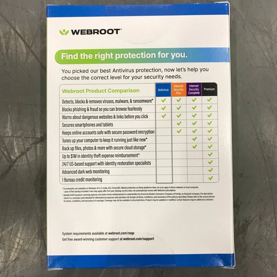 🔥New/Sealed🔥 Webroot Antivirus Protection for 6 Devices 1-Year - Image 2 of 4