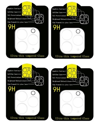 For iPhone  14 Plus 13 Pro 12 Pro Max Tempered Glass Camera Lens Cover Protector