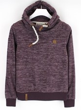 Naketano Kapuzenpulli Damen Klein Fleece Pullover Mischung Violett