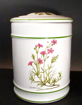 R.B. BERNARDA PORTUGAL BNA10 6.5 INCH STONEWARE STORAGE CANISTER