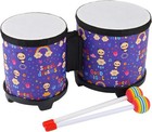Floor Tom Drums Set for Kids: Children Drum Percussion Music Instrument