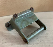 LEEDY Broadway Snare Drum Extended BUTT PLATE Part 40s 50s Vtg Nickel Complete