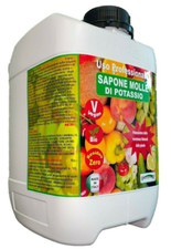 Sapone molle di potassio POTENZIATORE DIFESE NATURALI DELLE PIANTE - Tanica 5 lt