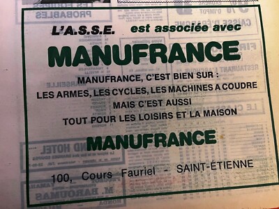 ASSE Actualités N°58 Du 2 Mai 1975 - Saint-Etienne, Football, édition Originale L'Equipe