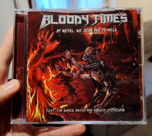 Bloody Times - "By Metal, We Send You To Hell" Jewel Case CD (Heavy Metal) - Bild 1 von 2