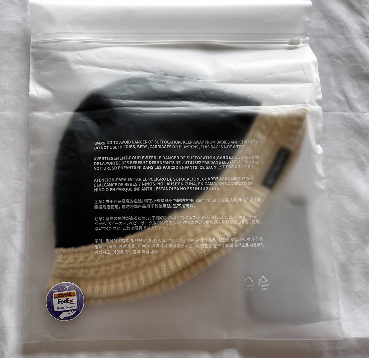 TXT ニットバスケットハット ACT:PROMISE TXT - Knit Bucket Hat [WORLD TOUR 'ACT : PROMISE'] - K PLACE