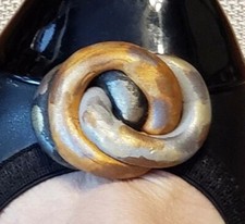 Vintage Musi Shoe Clips, Mid-Century Modern Shoe Clips