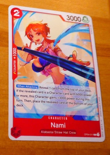 ONE PIECE KINGDOMS OF INTRIGUE ENGLISH CARD GAME CARD OP04-011 EN ENGLISH NM