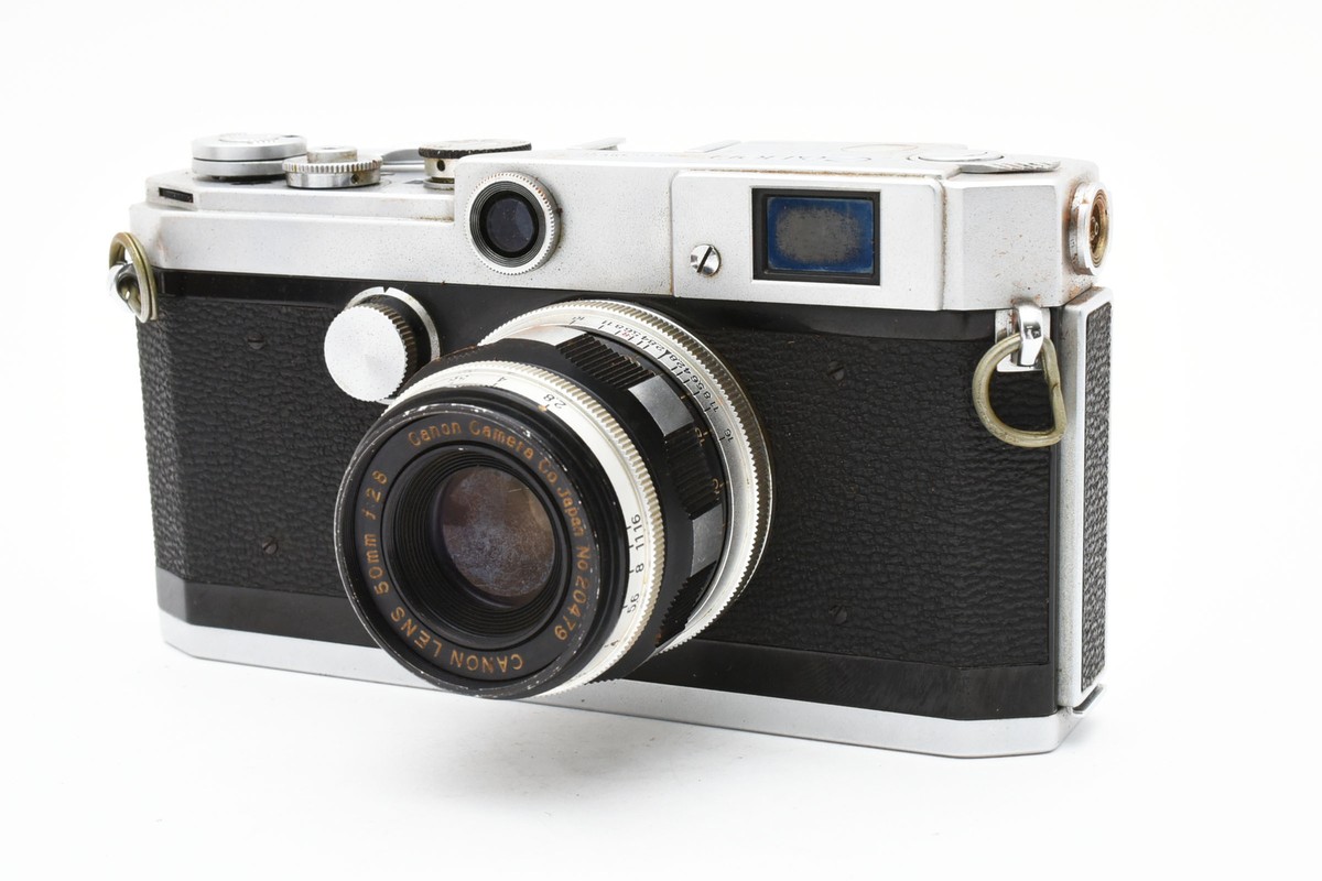 Near MINT] Canon Model L2 Rangefinder L39 LTM Leica 50mm f2.8 Lens