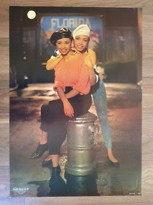 Mel & Kim (USA NO TARIFFS) Original 1980's UK Poster