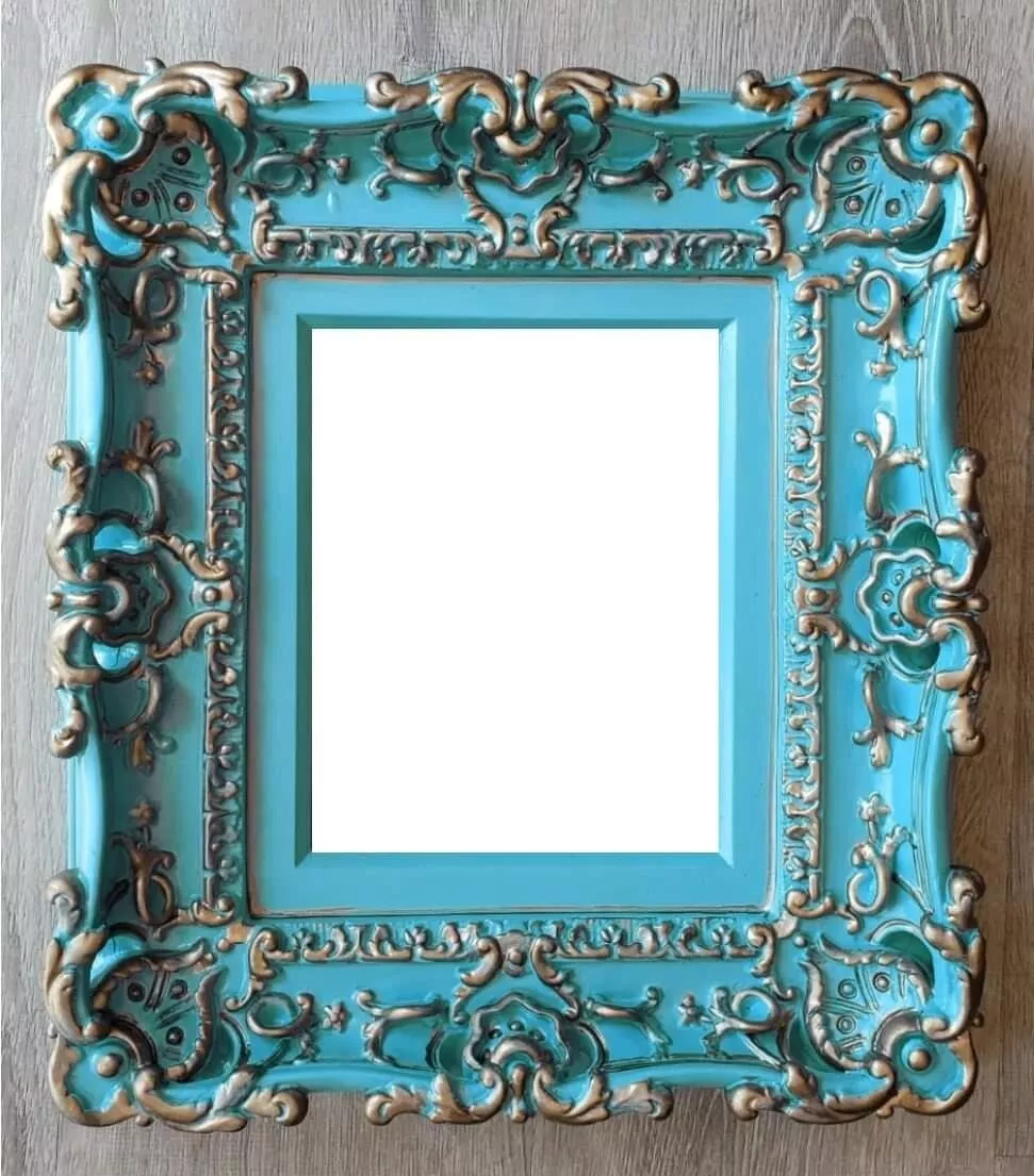 8x10 Wall Picture Frame Baroque Style Art Wall Cottage Chic Frame