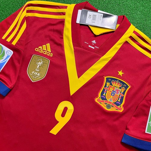 2013 Spain Home Jersey Fernando Torres Football Shirt BNWT L Confederations Cup - Picture 5 of 24