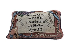 Novelty Throw Pillow Mirror Mirror On The Wall I Am My Mother After All Funny