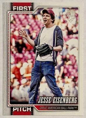 2026 Topps Series 1 - 2025 First Pitch Jesse Eisenberg #FP-5