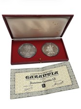 Plata Pura Medallas Mundial 1974 FIFA