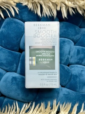 Beekman 1802 Smooth Booster Willow Bark Alt-BHA Resurfacing Serum 15 Ml | 0.5 oz