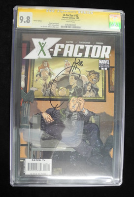 Marvel X-Factor #13 Variant Editon- 2007 - CGC 9.8 Signed by Joe Quesada