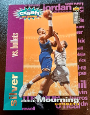 1995 COLLECTOR'S CHOICE YOU CRASH THE GAME SILVER - ALONZO MOURNING - HORNETS