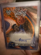 2024-25 Bowman University Best - Flory Bidunga #B24-FB Orange Mini-Diamond /25 