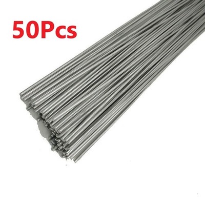 50Pcs 1.6mm Low Temperature Welding Cored Wire Aluminum Brazing Solder Rods nn