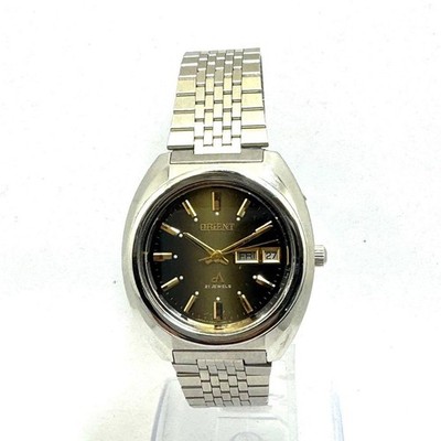 Orient Chrono Ace 0429-28140 Brown Dial Automatik Herrenuhr Gebraucht Funktio...