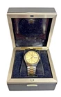 Vintage 1980s Seiko Pulsar Quartz Mens Watch Two-Tone Spanish Y563 With Box
