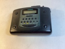 Vintage Casio Portable AM/FM Stereo Cassette Player Model AS-703R PARTS ONLY