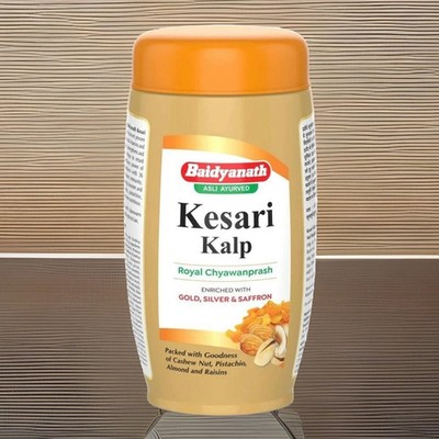 Baidyanath Kesari Kalp Royal Chyawanprash - with Gold, Silver and Saffron 1 kg