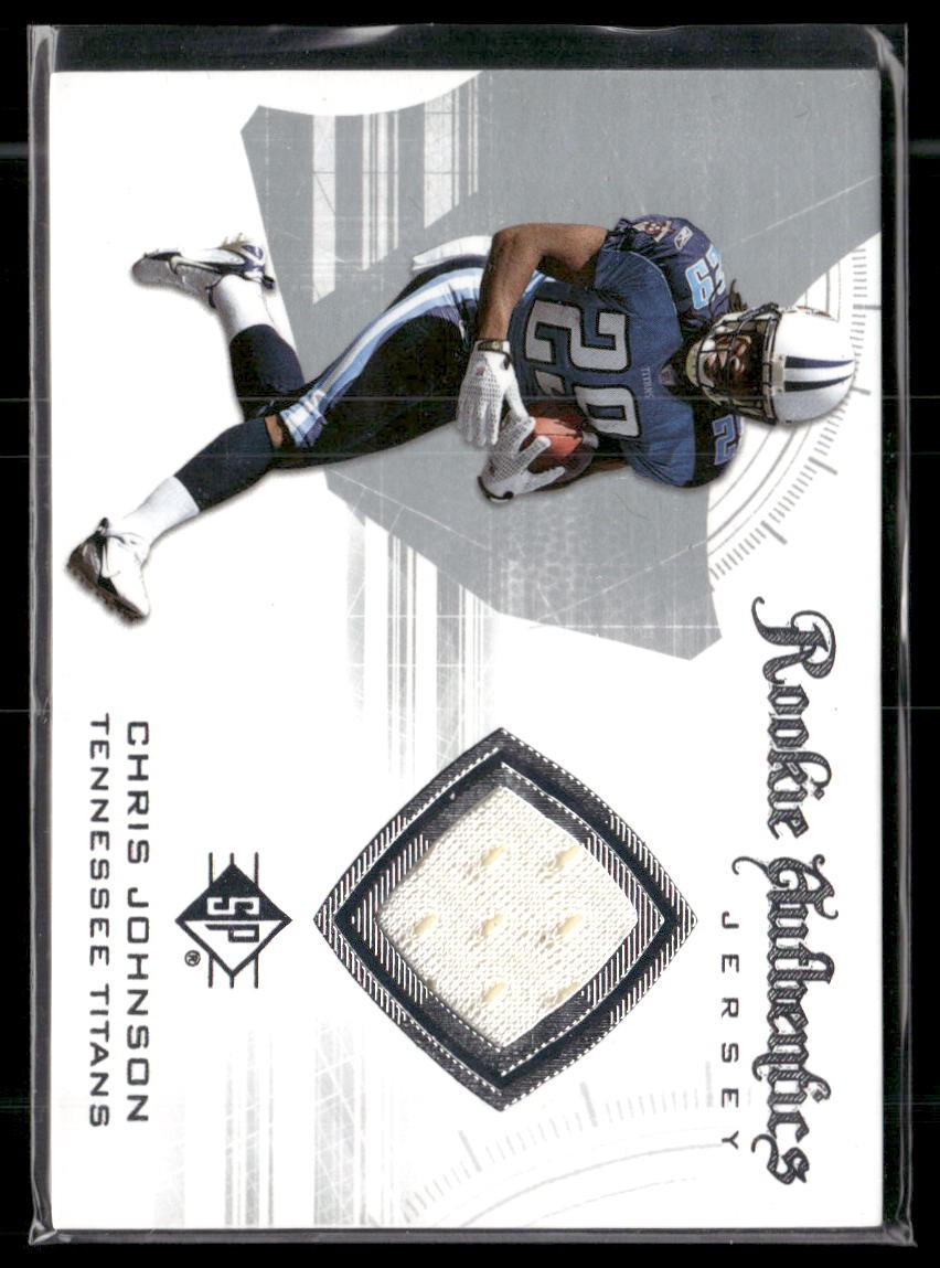 Chris Johnson SP Authentic Rookie Authentics Jerseys #RA13 Base