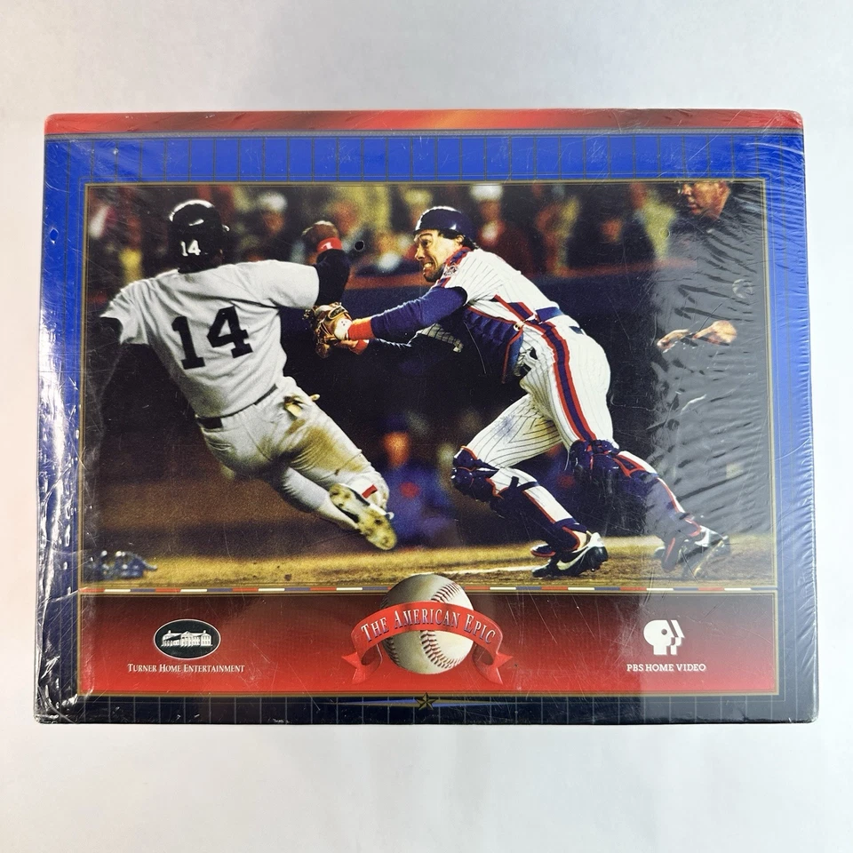 NEW Baseball A Film by Ken Burns Nine Inning Boxed Set VHS 1994-9 Tape Sealed Foto 4 de 4